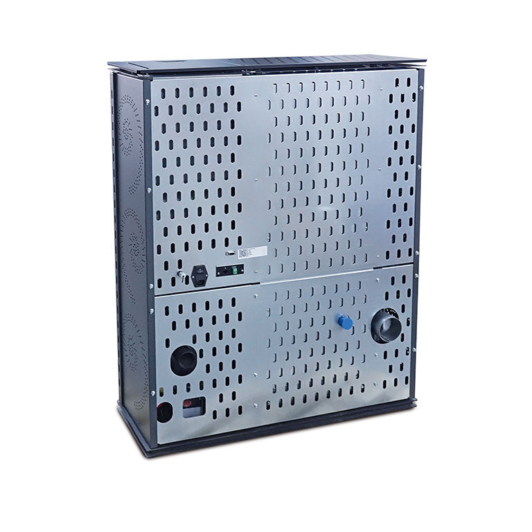 Poêle à pellets pour chauffage central 12 kW P 10 EAU+AIR SLIM MODERNE
