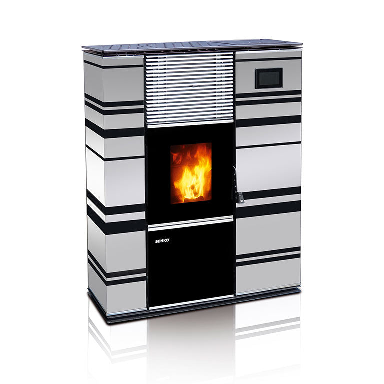 Estufa de pellets 8 kW P 8 AIR SLIM MODERNA