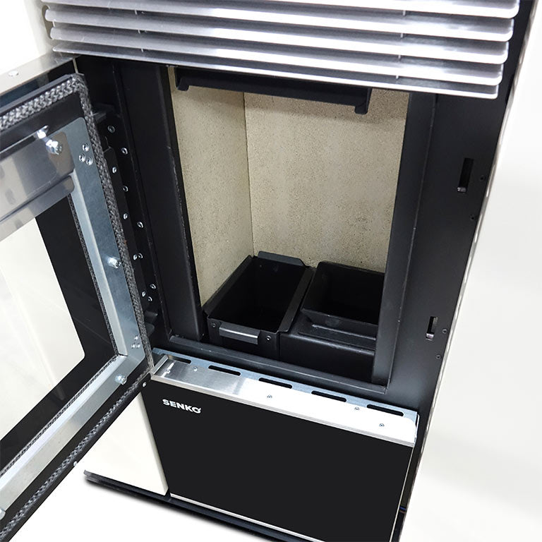 Estufa de pellets 8 kW P 8 AIR SLIM MODERNA