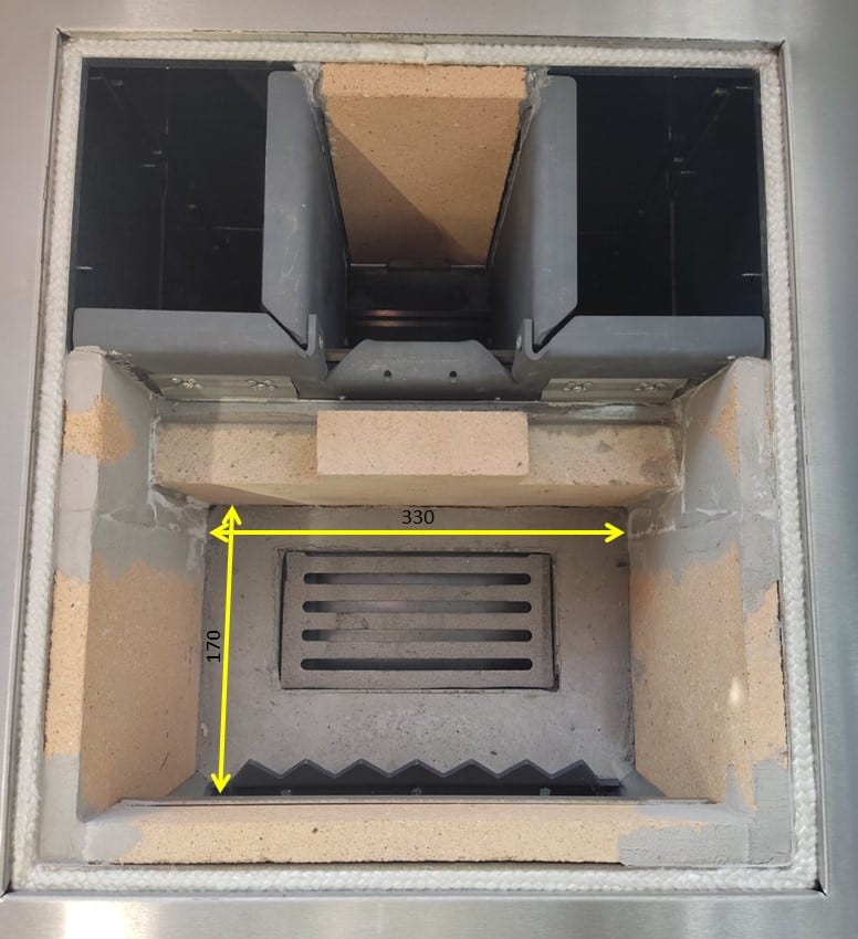 Cocina de Combustible Sólido 7,2 kW SG-50